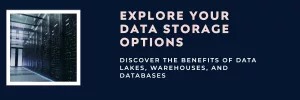 Making Sense of All the Data Storage Options 3 Making Sense of All the Data Storage Options