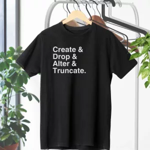 SQL - Order of Operations Shirt