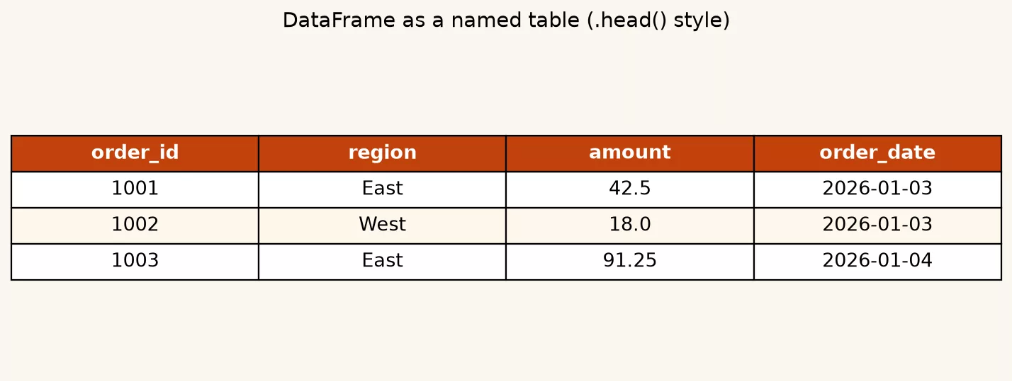 c3 dataframe head