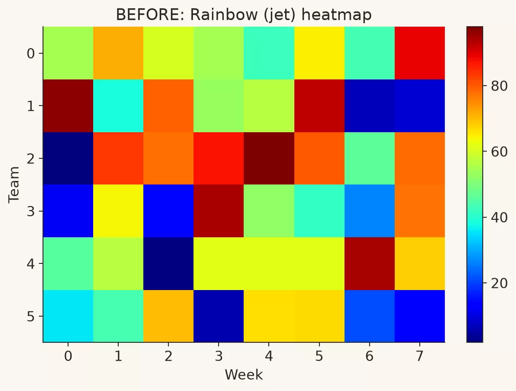 Common chart crimes (and fixes) 11 e7 rainbow before