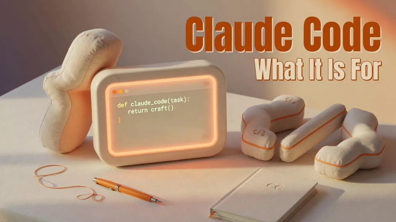 Claude Code: what it is for