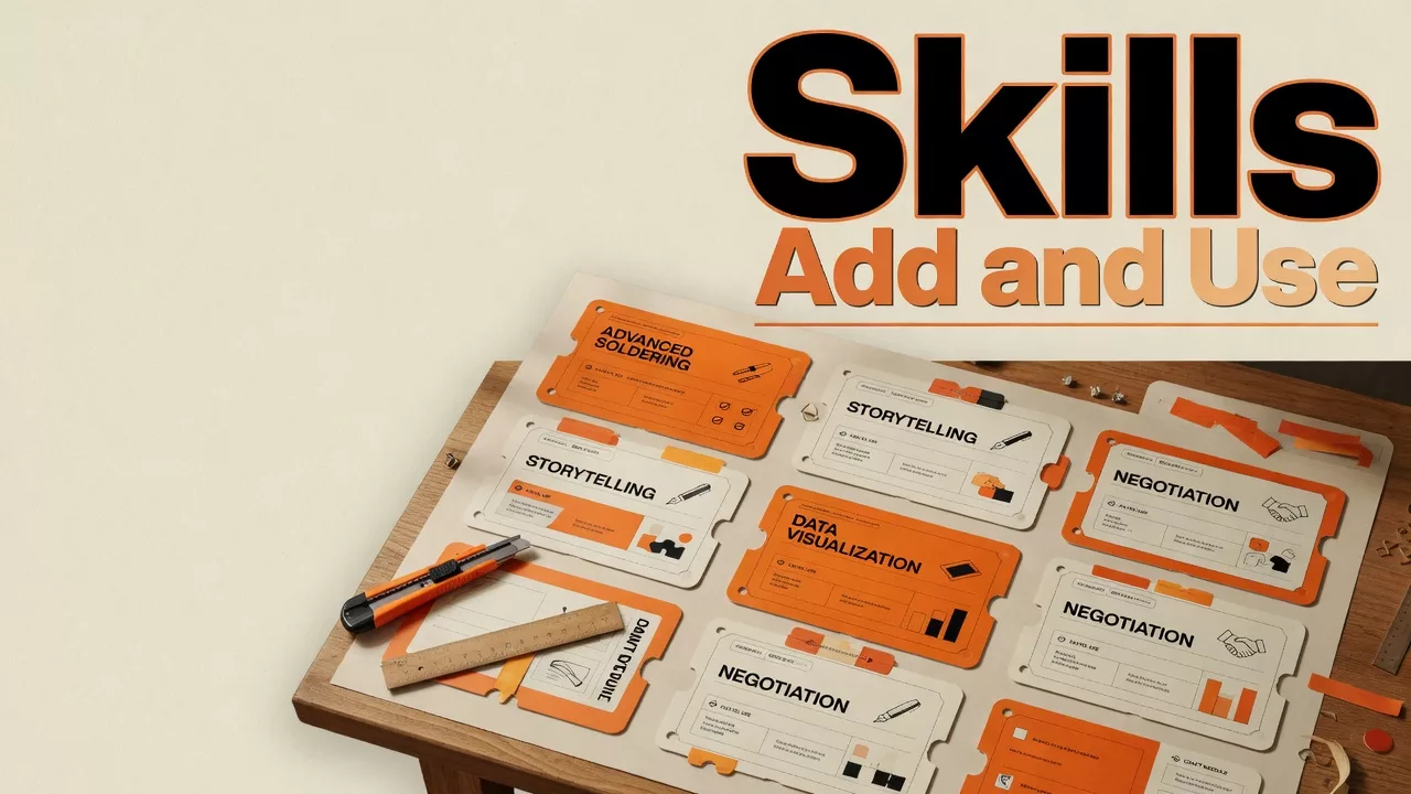 Skills: what they are, how to add and use