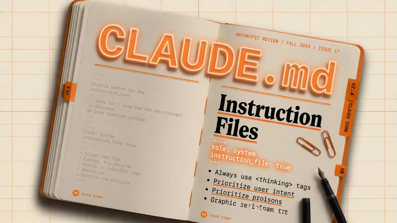 Markdown and project instruction files (CLAUDE.md, AGENTS.md, and friends) 1 Markdown and project instruction files (CLAUDE.md, AGENTS.md, and friends)