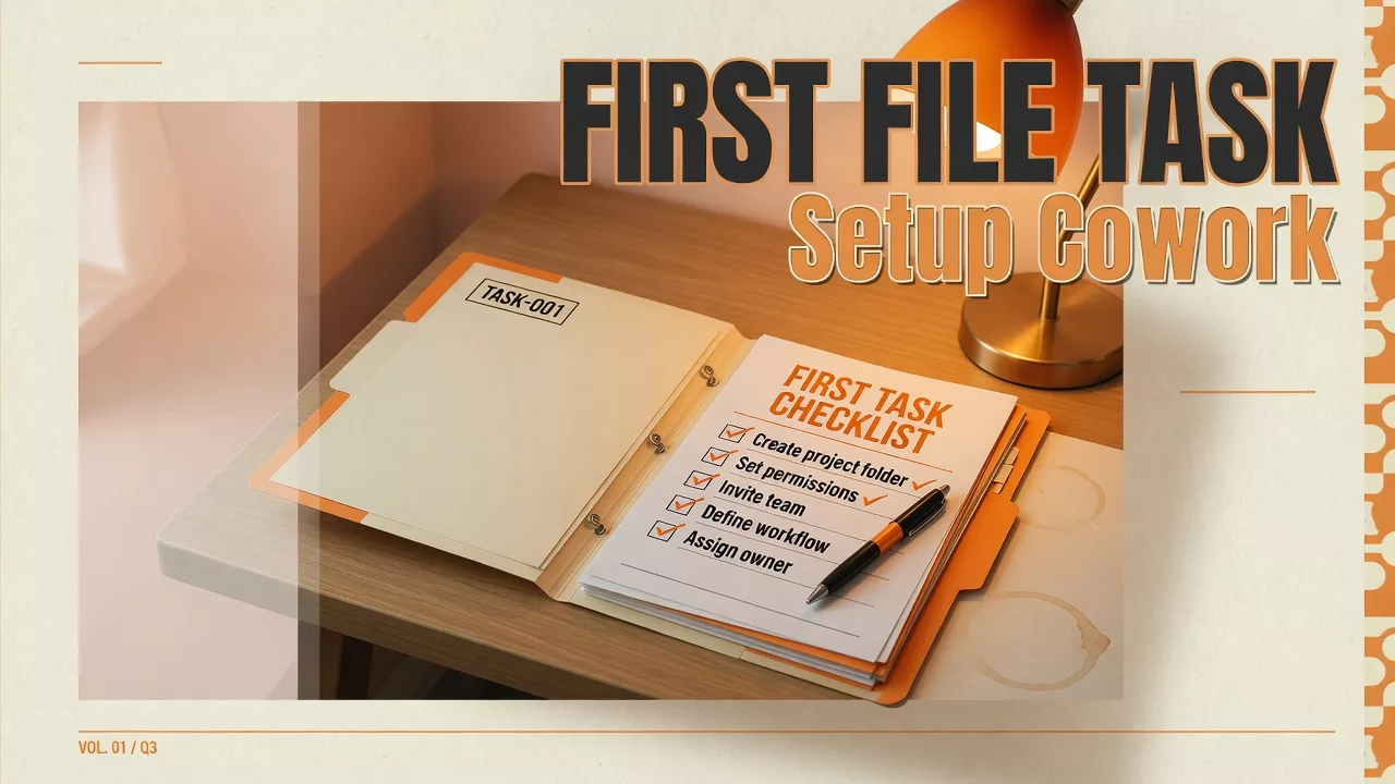 Setup and first real file task 4 Setup and first real file task
