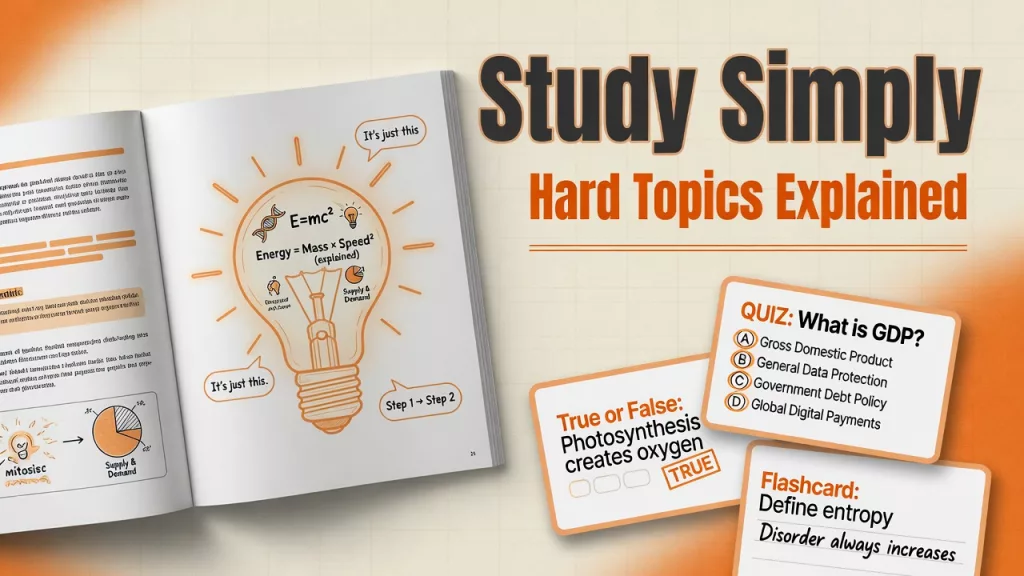 Analytics Made Simple 5 Featured image: Study hard topics simply