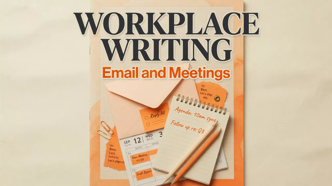 Email, meetings, and workplace writing 1 Email, meetings, and workplace writing