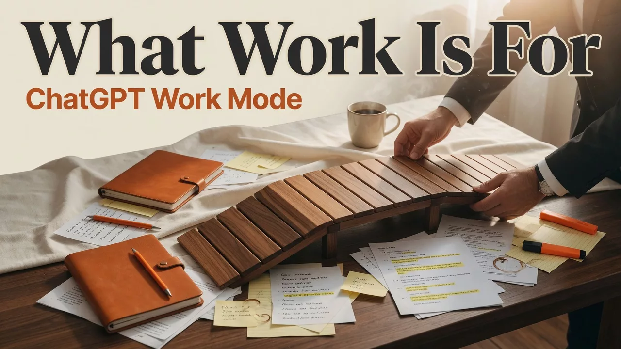 Featured image: What Work mode is for
