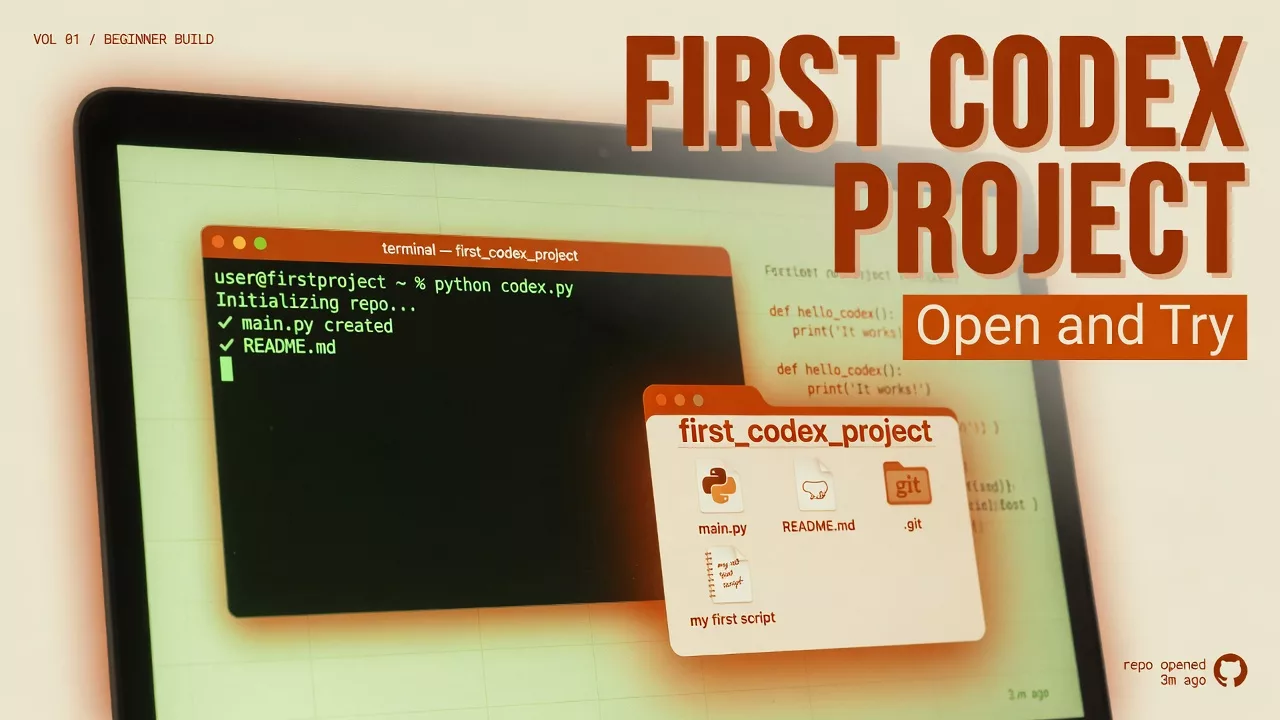Featured image: First Codex project