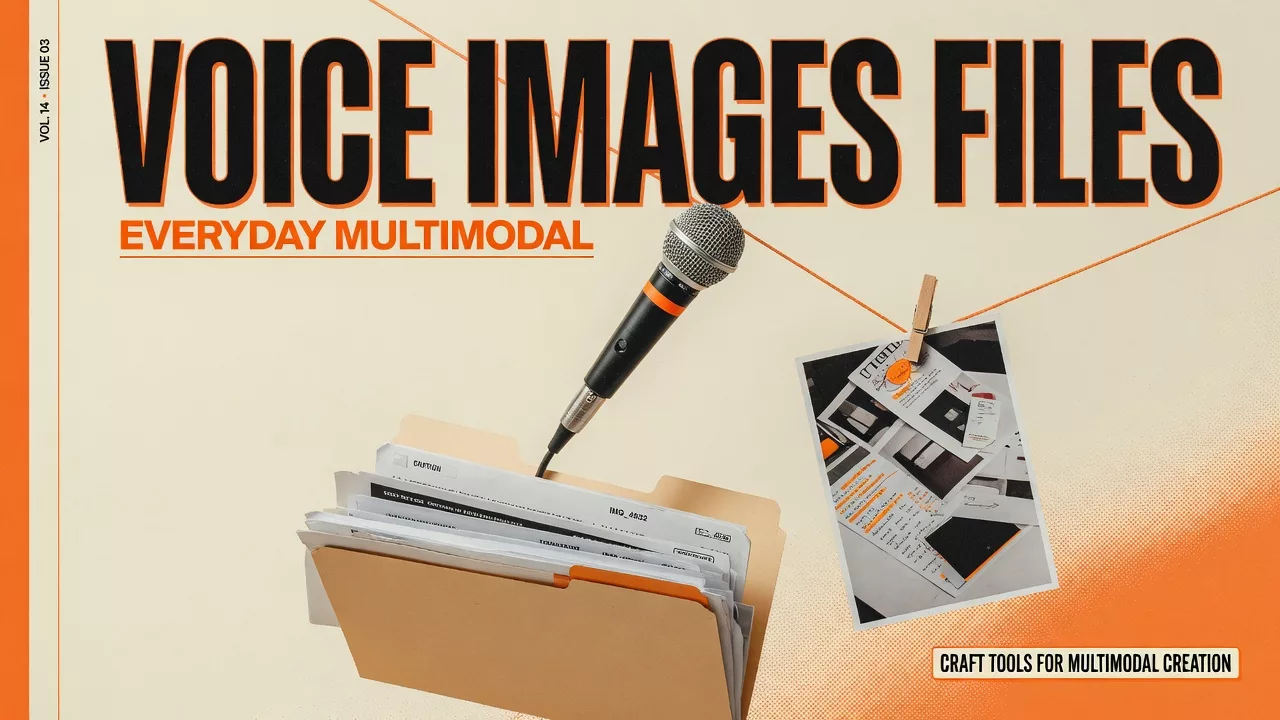 Voice, images, and files for everyday tasks 1 Voice, images, and files for everyday tasks