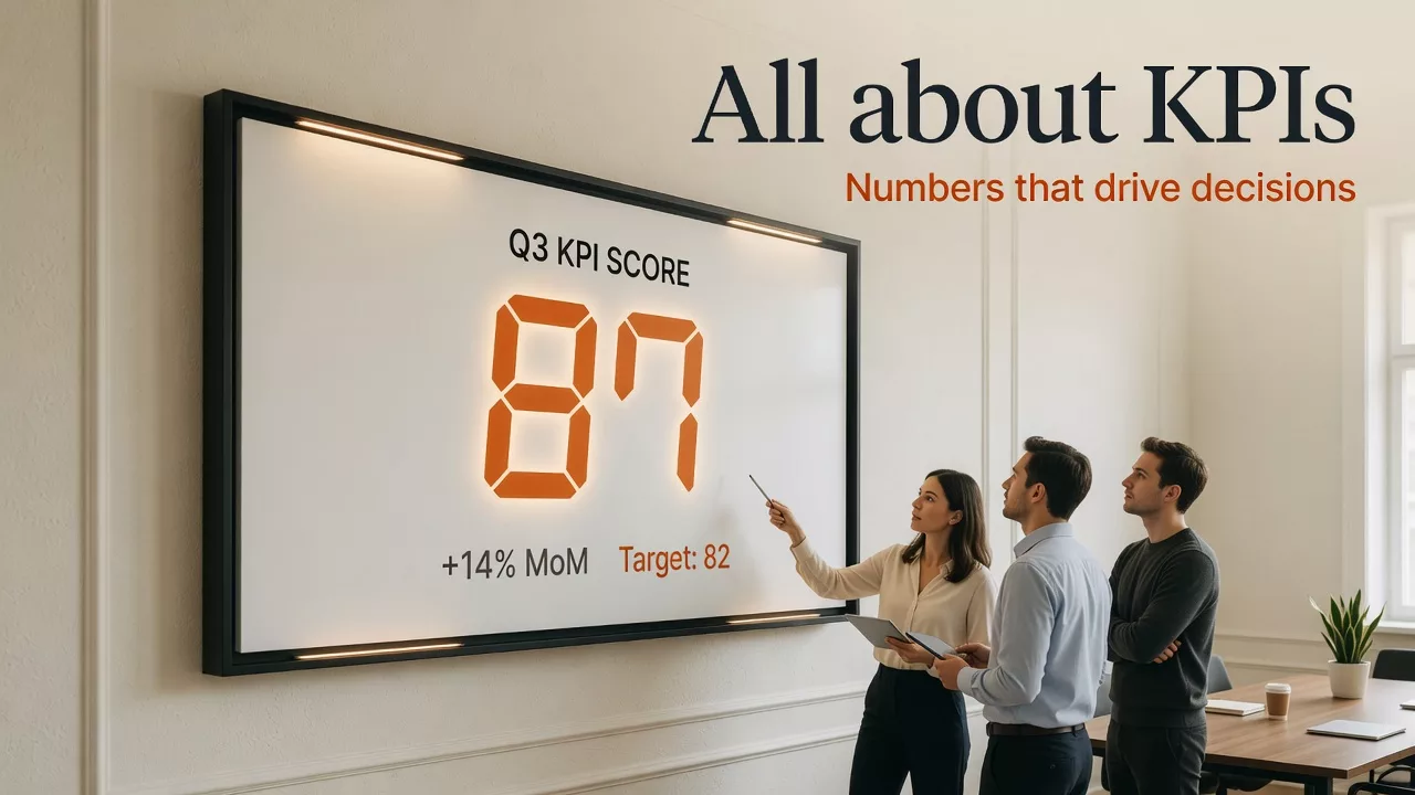 All about KPIs: numbers that drive a decision