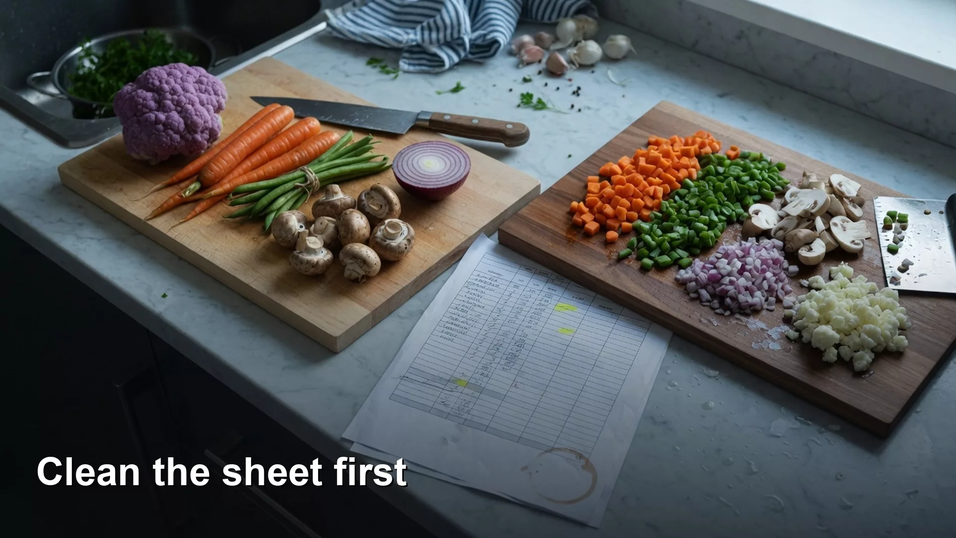 Cleaning before you analyze (Sheets edition)