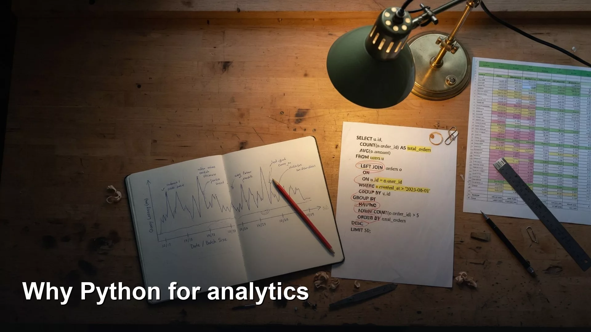 Why Python for analytics (and when to stay in SQL or Sheets)