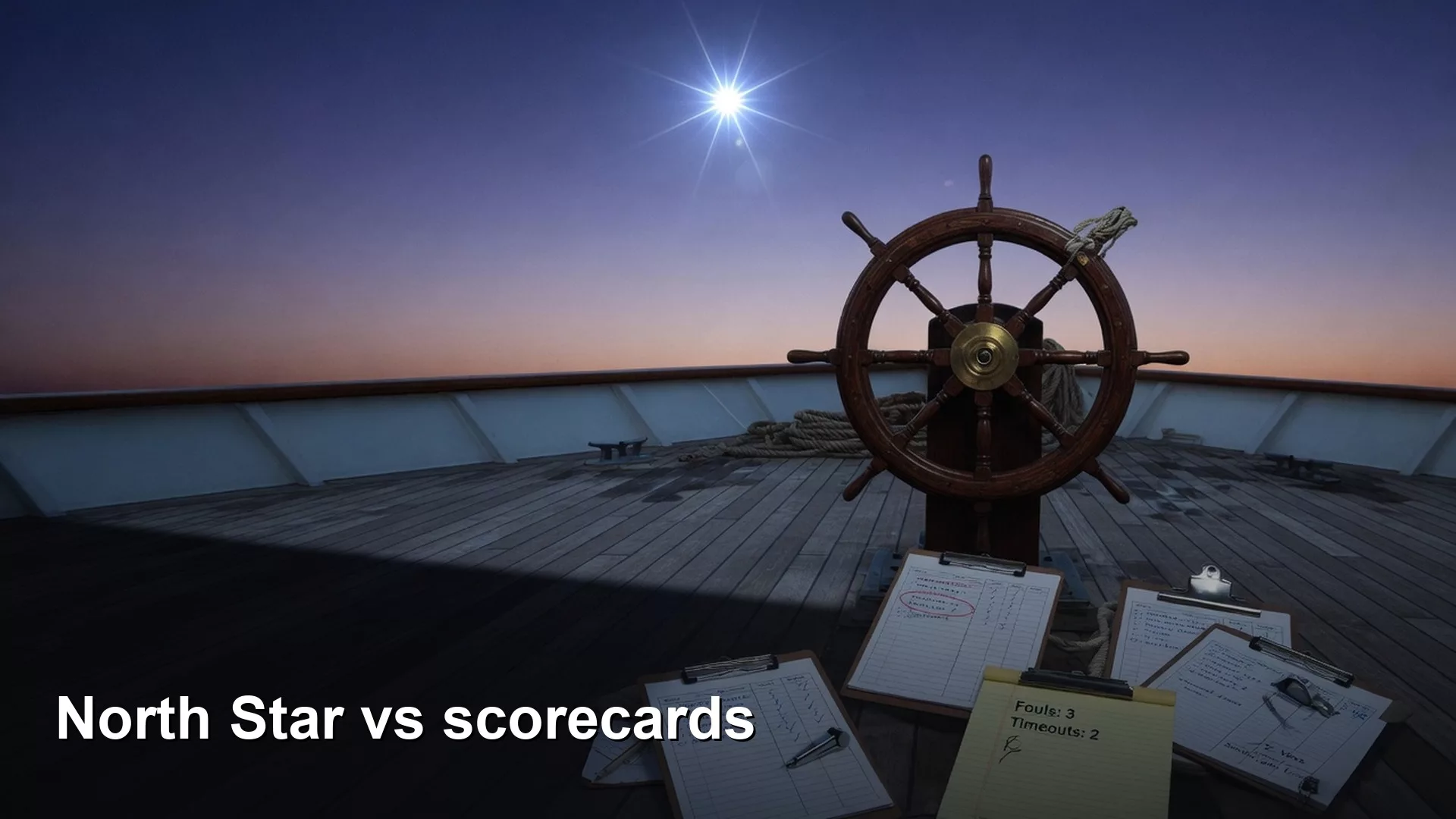 North Star vs team scorecards
