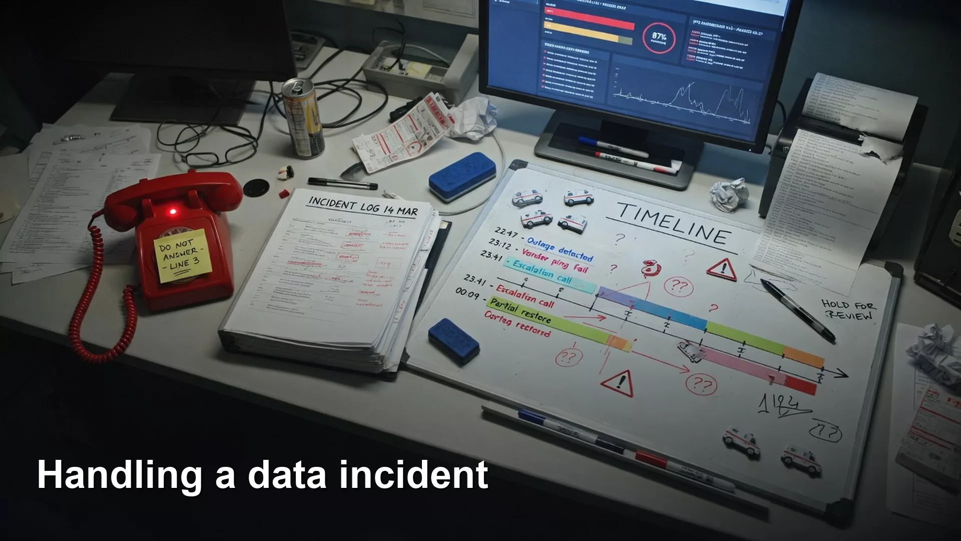 Handling a data incident