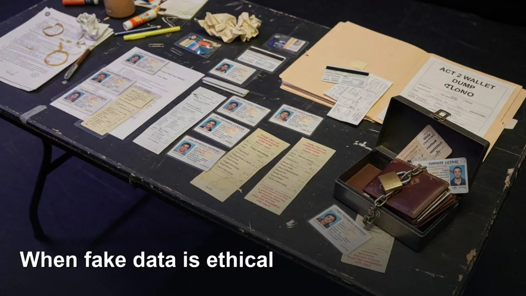 Analytics Made Simple 5 Editorial featured image for Synthetic data: when fake data is the ethical choice. Title text reads Synthetic data: when fake data is the ethical choice.