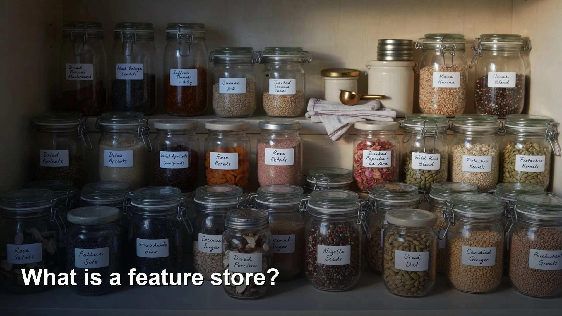 What is a feature store? 4 What is a feature store?