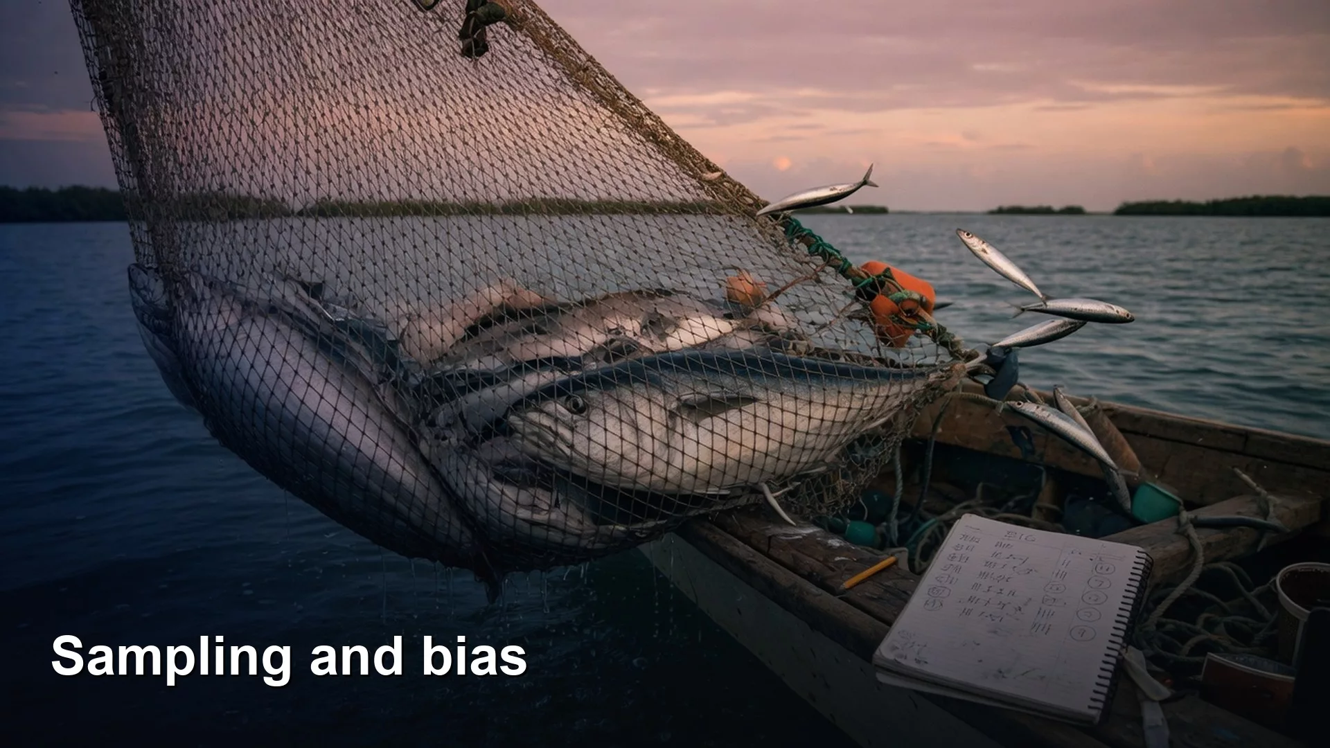 Editorial featured image for Sampling and bias for analysts. Title text reads Sampling and bias for analysts.