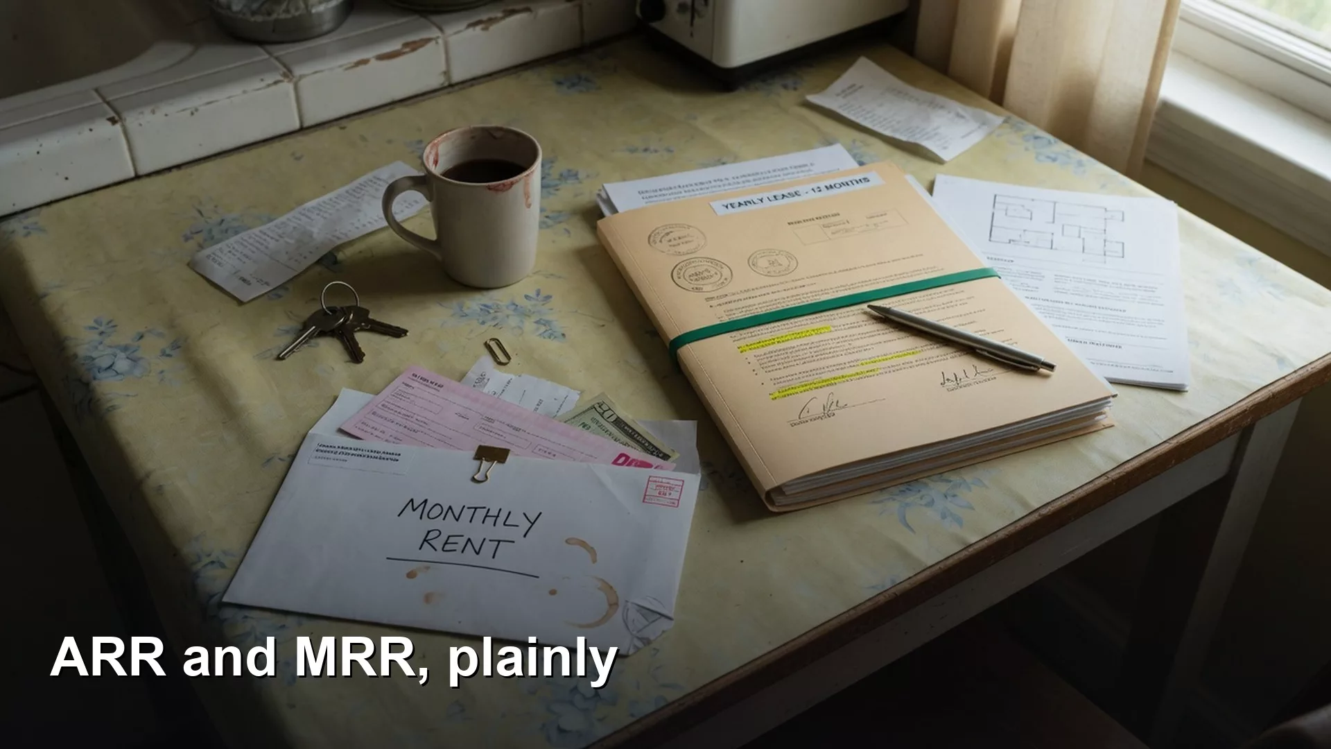 ARR and MRR vocabulary for non-finance