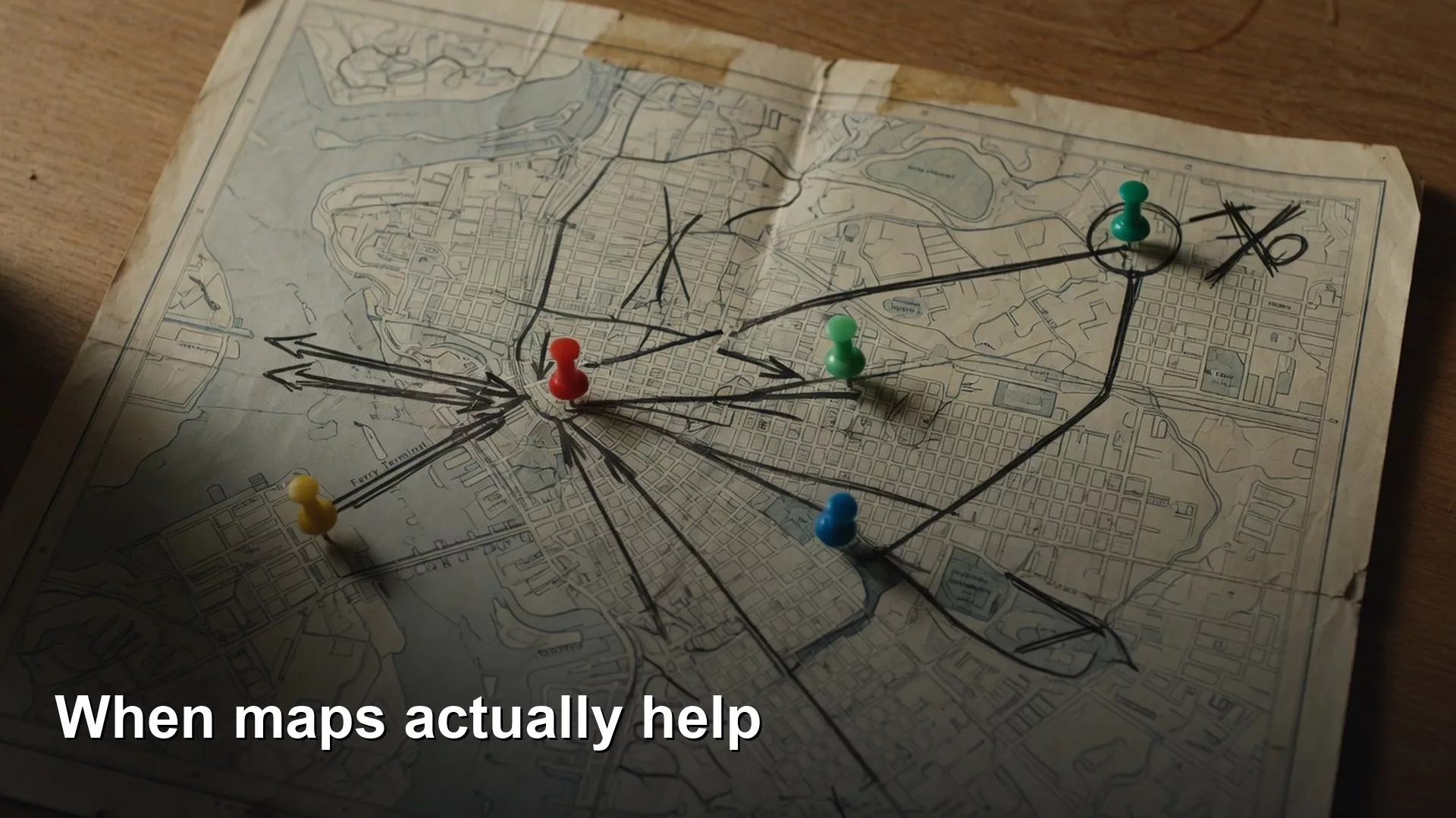 When geospatial analysis helps