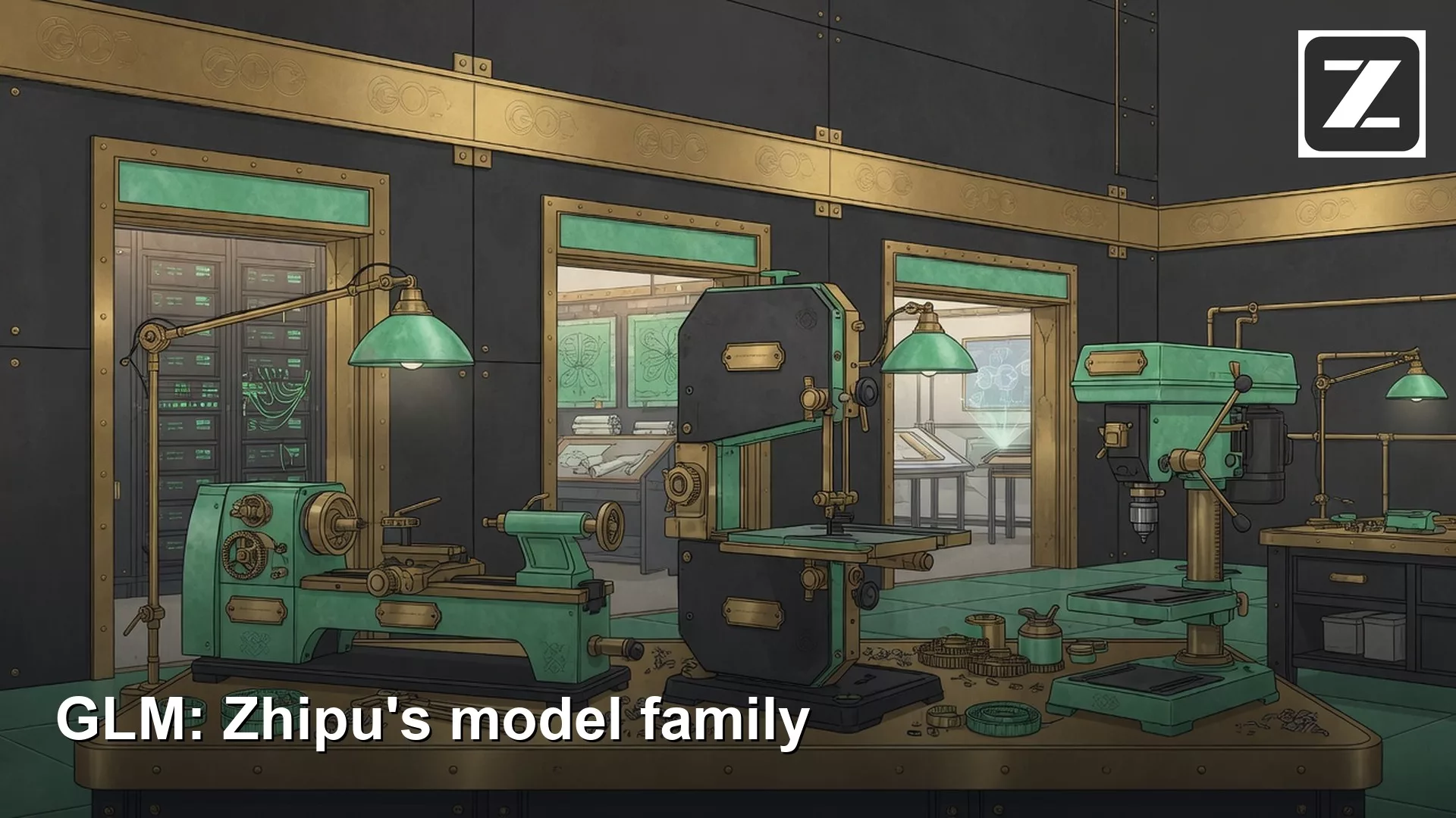What is GLM? Zhipu's ChatGLM model family 1 Featured image: GLM: Zhipu's model family, with the official Z.ai GLM logo. Editorial illustration for Analytics Made Simple.