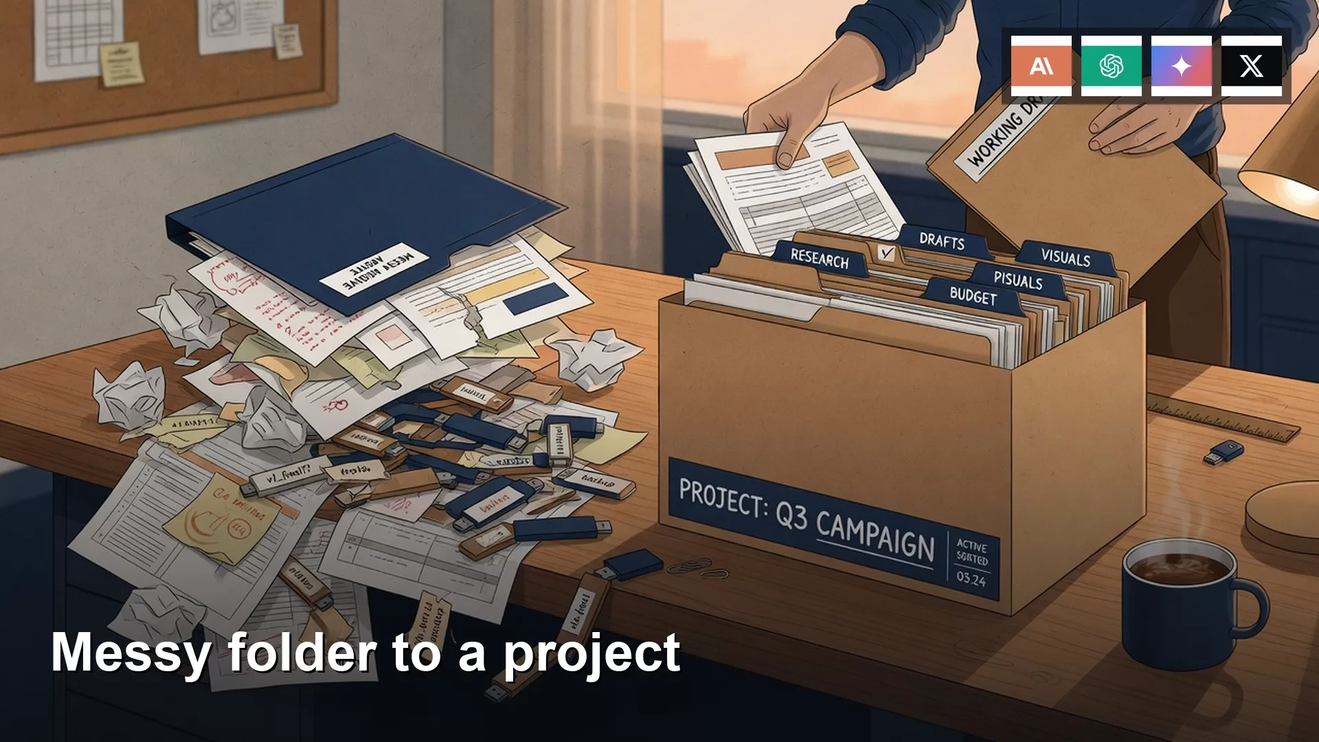 Turning a messy folder into a working project 2 Turning a messy folder into a working project