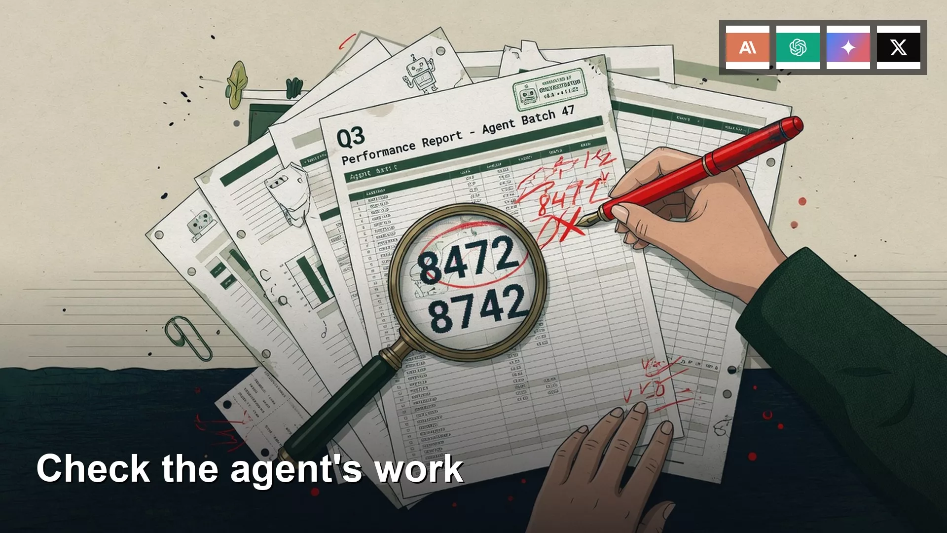 Checking agent work without being an engineer 1 Checking agent work without being an engineer