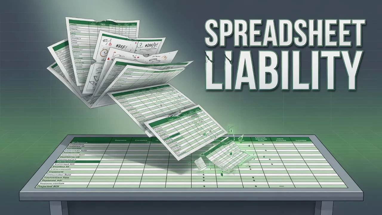 When a spreadsheet becomes a liability