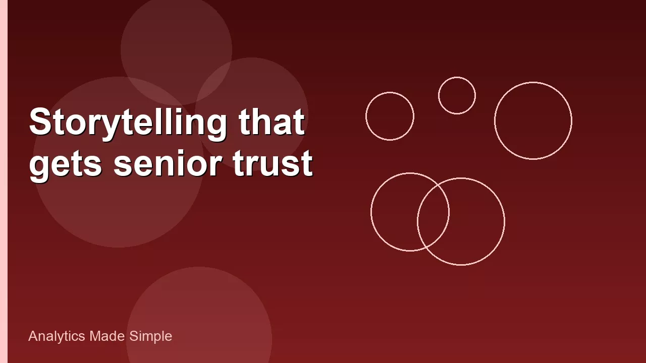 Storytelling that gets senior trust featured cover