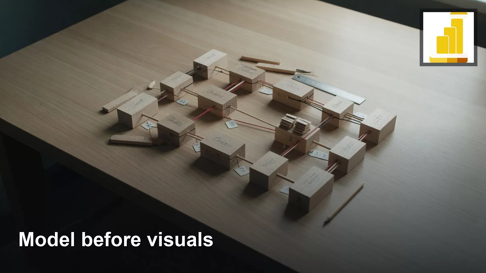 Power BI starter: model before visuals