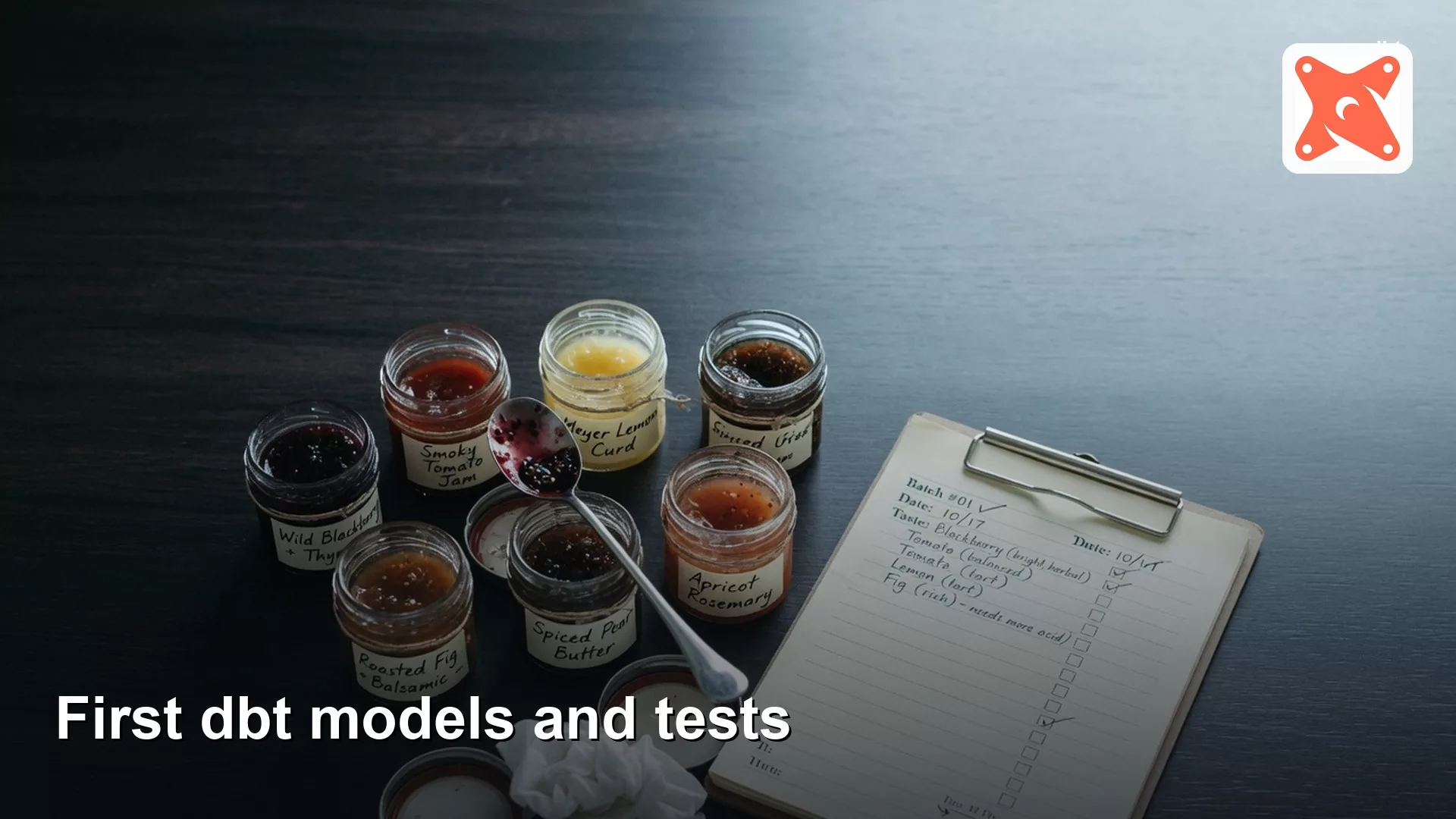 dbt lab: first models and tests