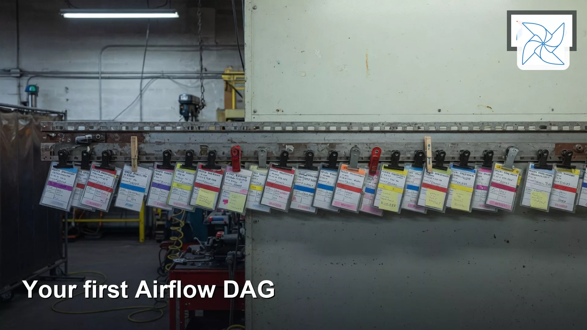 Airflow hello: your first DAG as a ticket rail