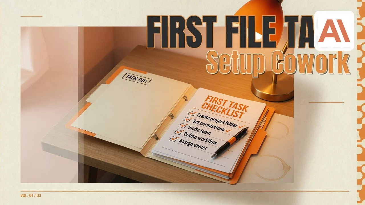 Setup and first real file task