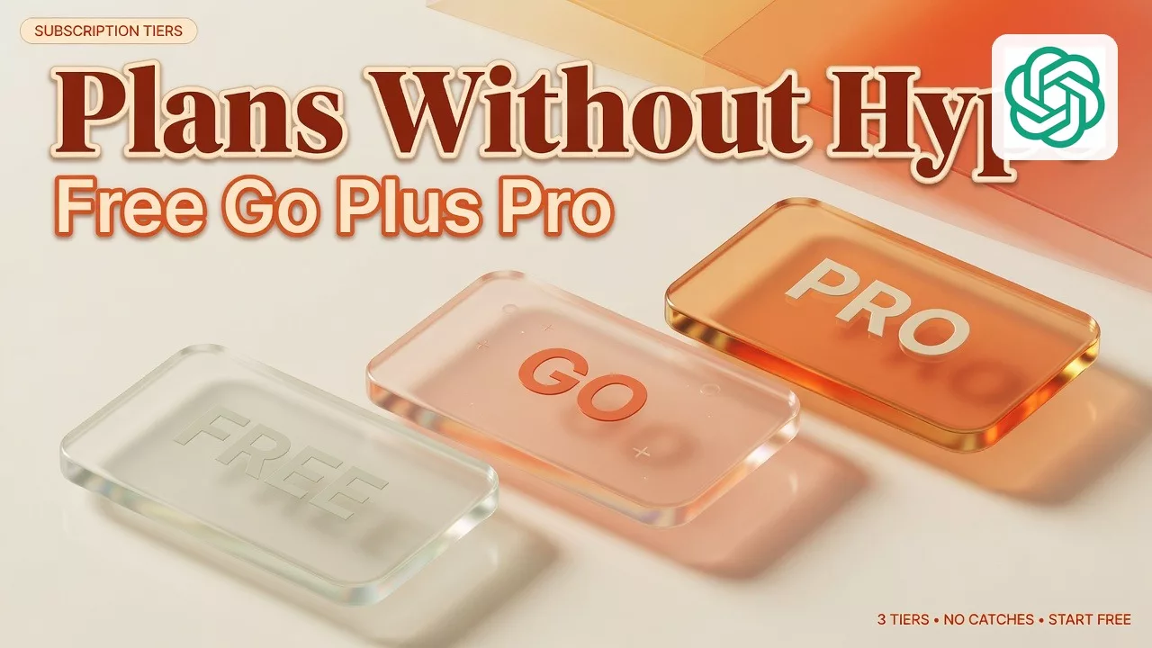 Free, Go, Plus, Pro, Business, Enterprise without hype