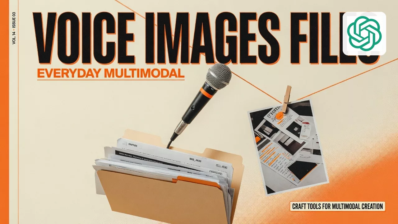 Voice, images, and files for everyday tasks