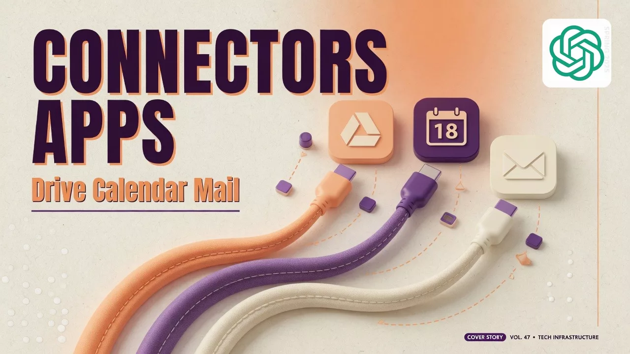 Connectors and apps (Drive, calendars, etc.)