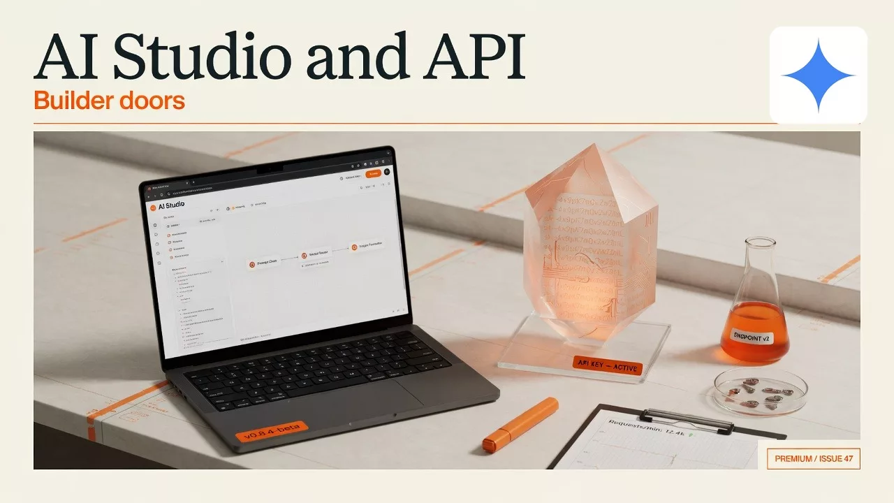 Google AI Studio and API light 4 Google AI Studio and API light