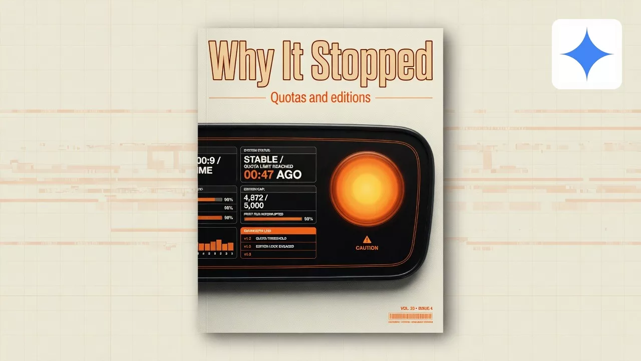 Quotas, editions, and why it stopped 1 Quotas, editions, and why it stopped