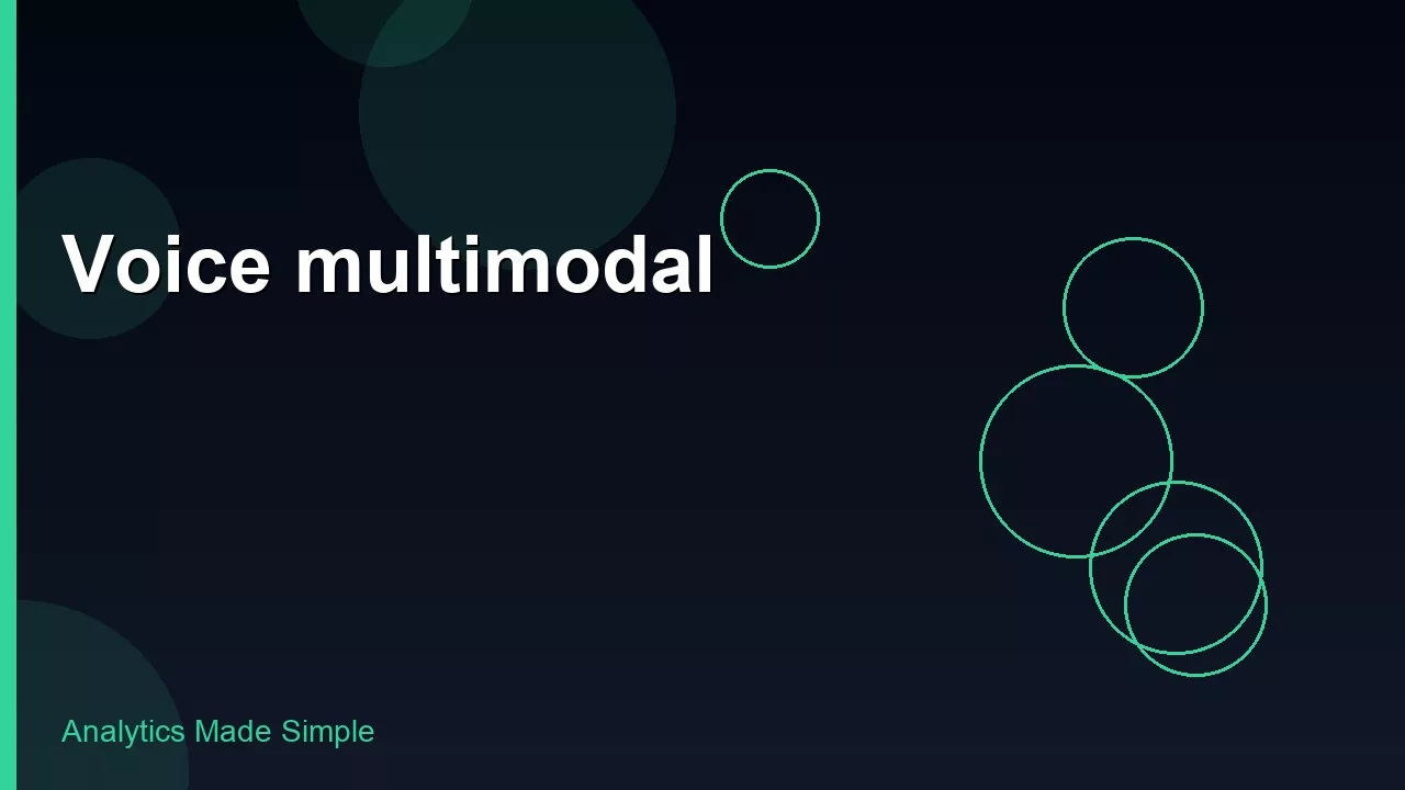 Voice and everyday multimodal capabilities