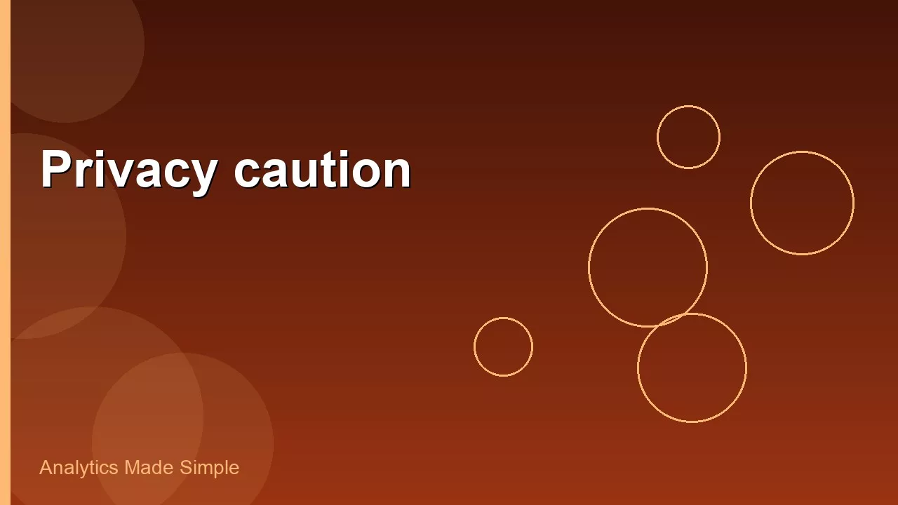 Privacy, public platforms, and work caution