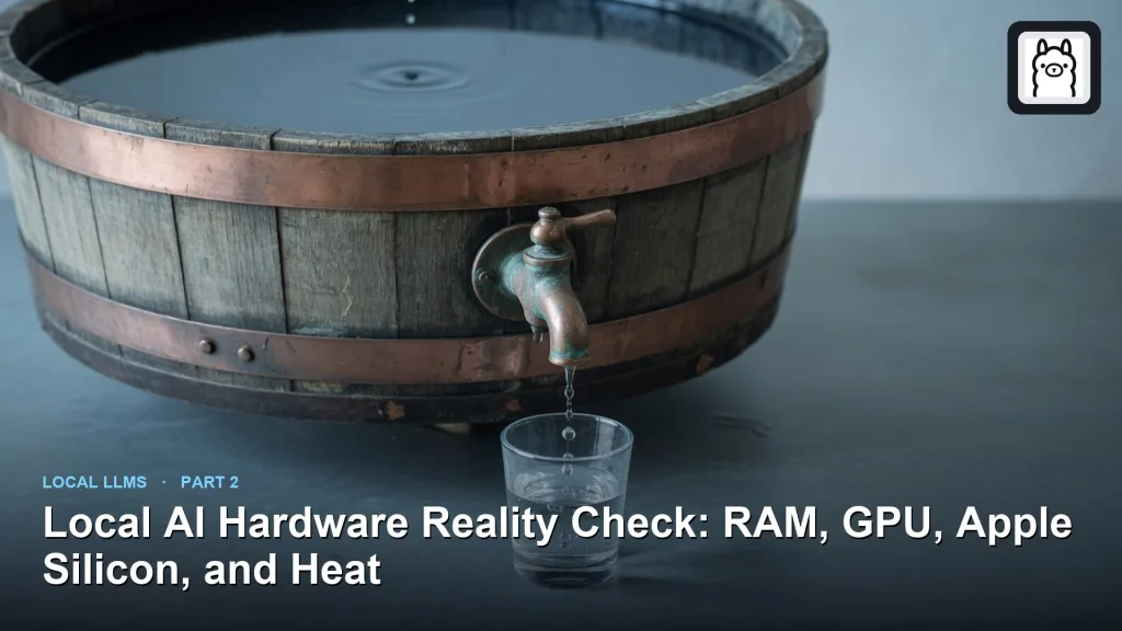 Analytics Made Simple 1 Analytics Made Simple: Local AI Hardware Reality Check: RAM, GPU, Apple Silicon, and Heat