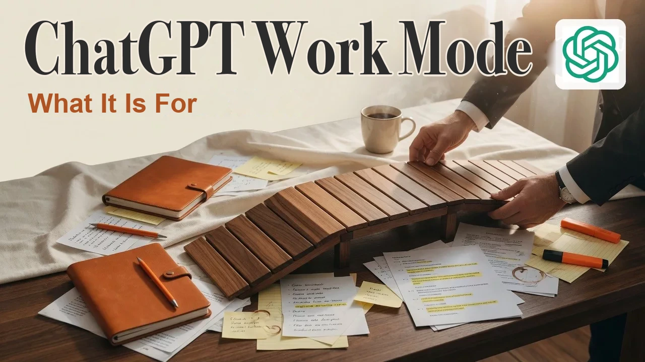 ChatGPT Work mode: what it is for