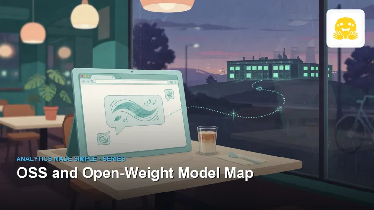OSS and open-weight model map 1 series open model oss map cover