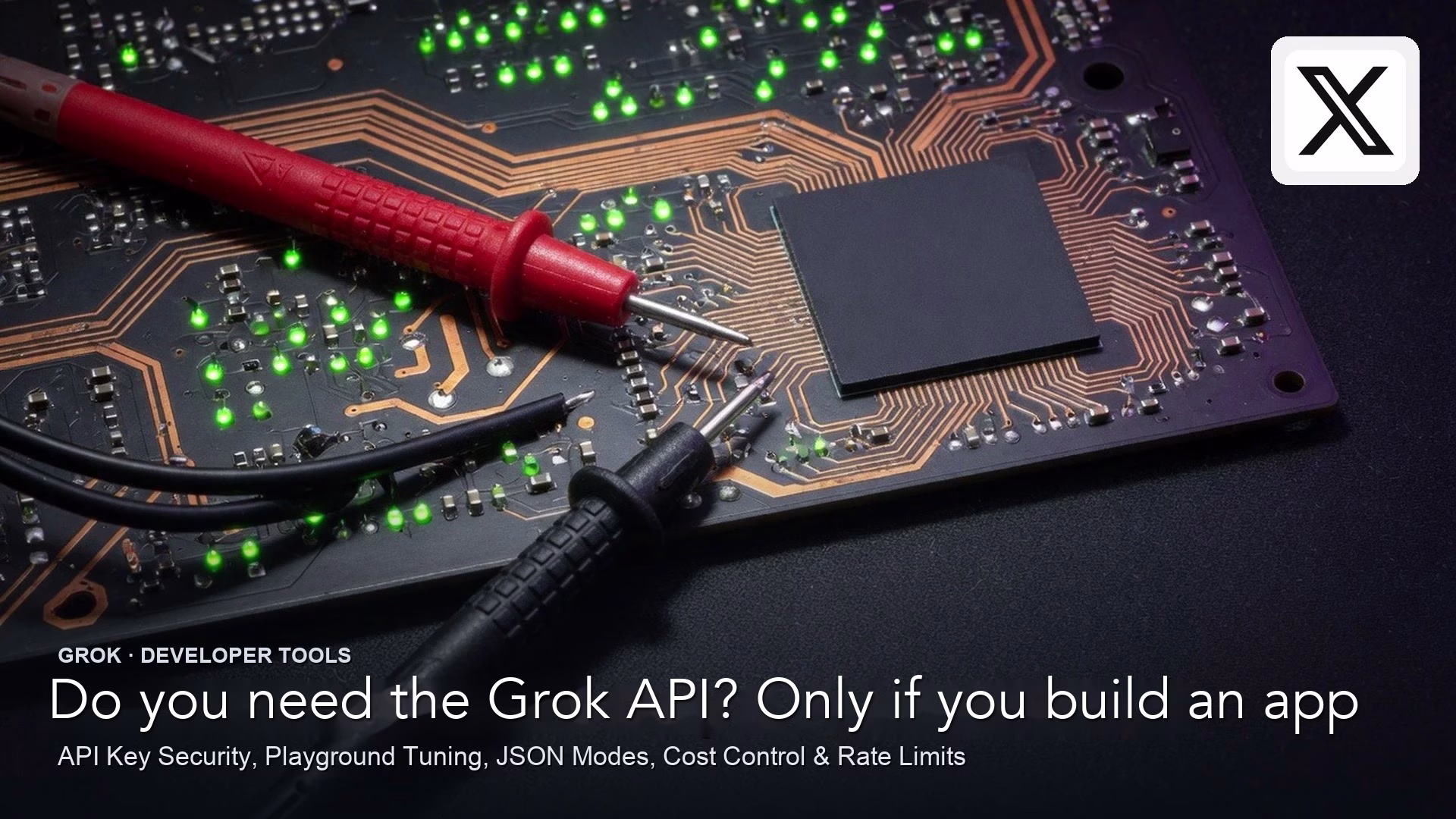 Should you use the Grok API? Only if you are building an app
