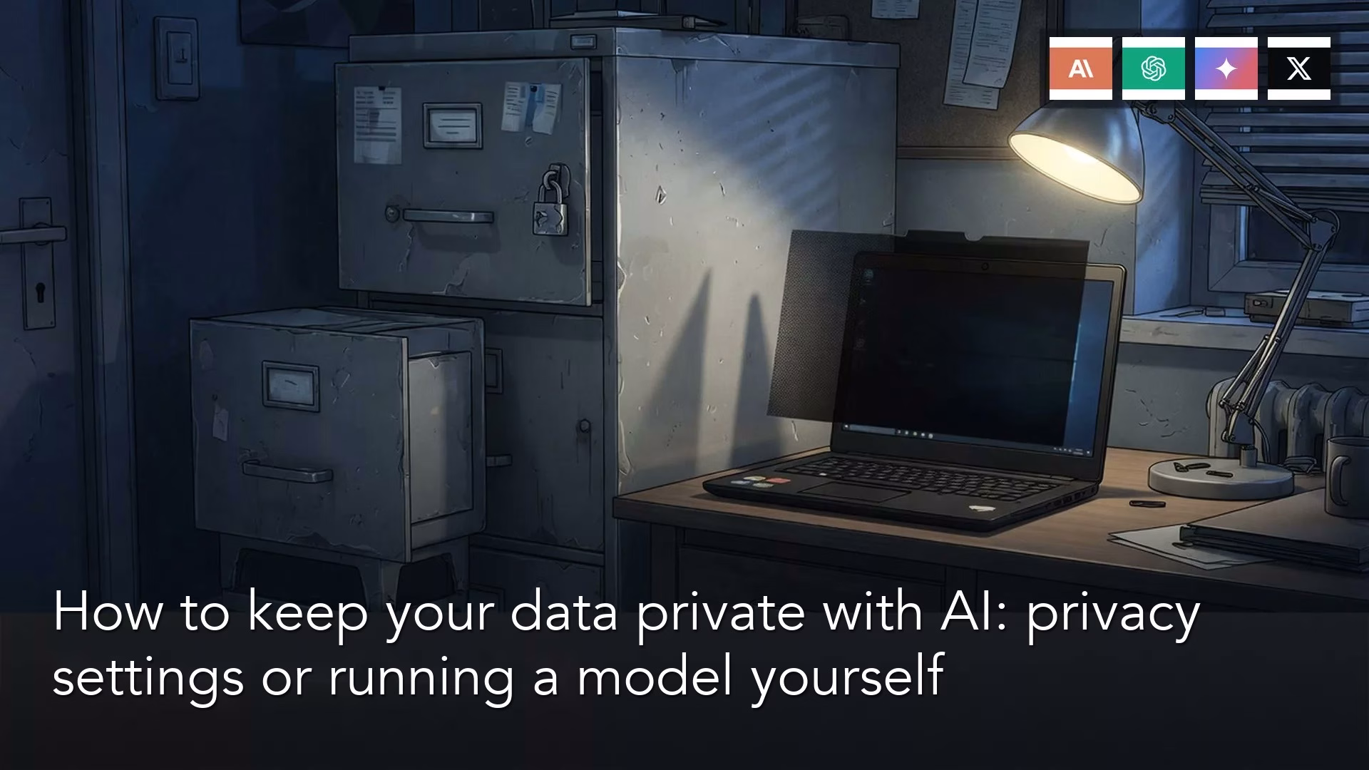How to keep your data private with AI: privacy settings or running a model yourself