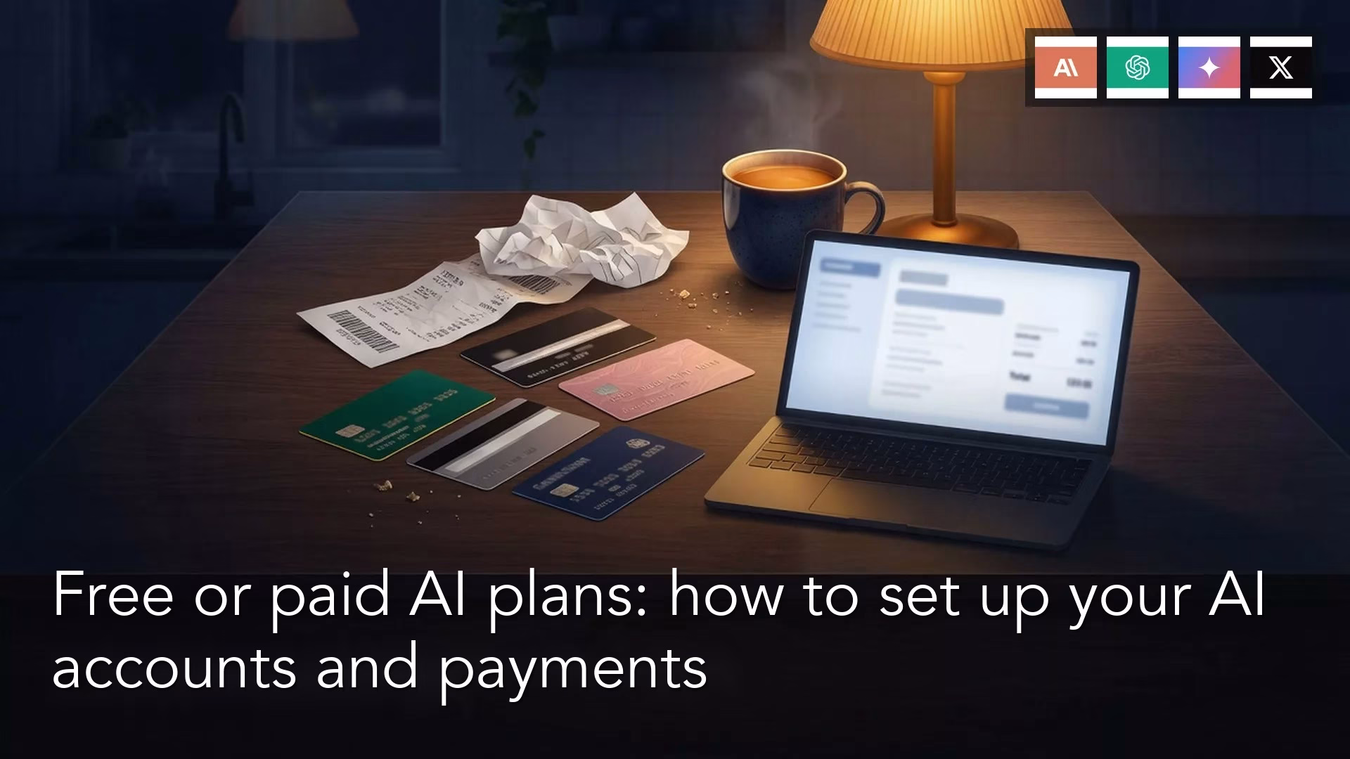 Free or paid AI plans: how to set up your AI accounts and payments