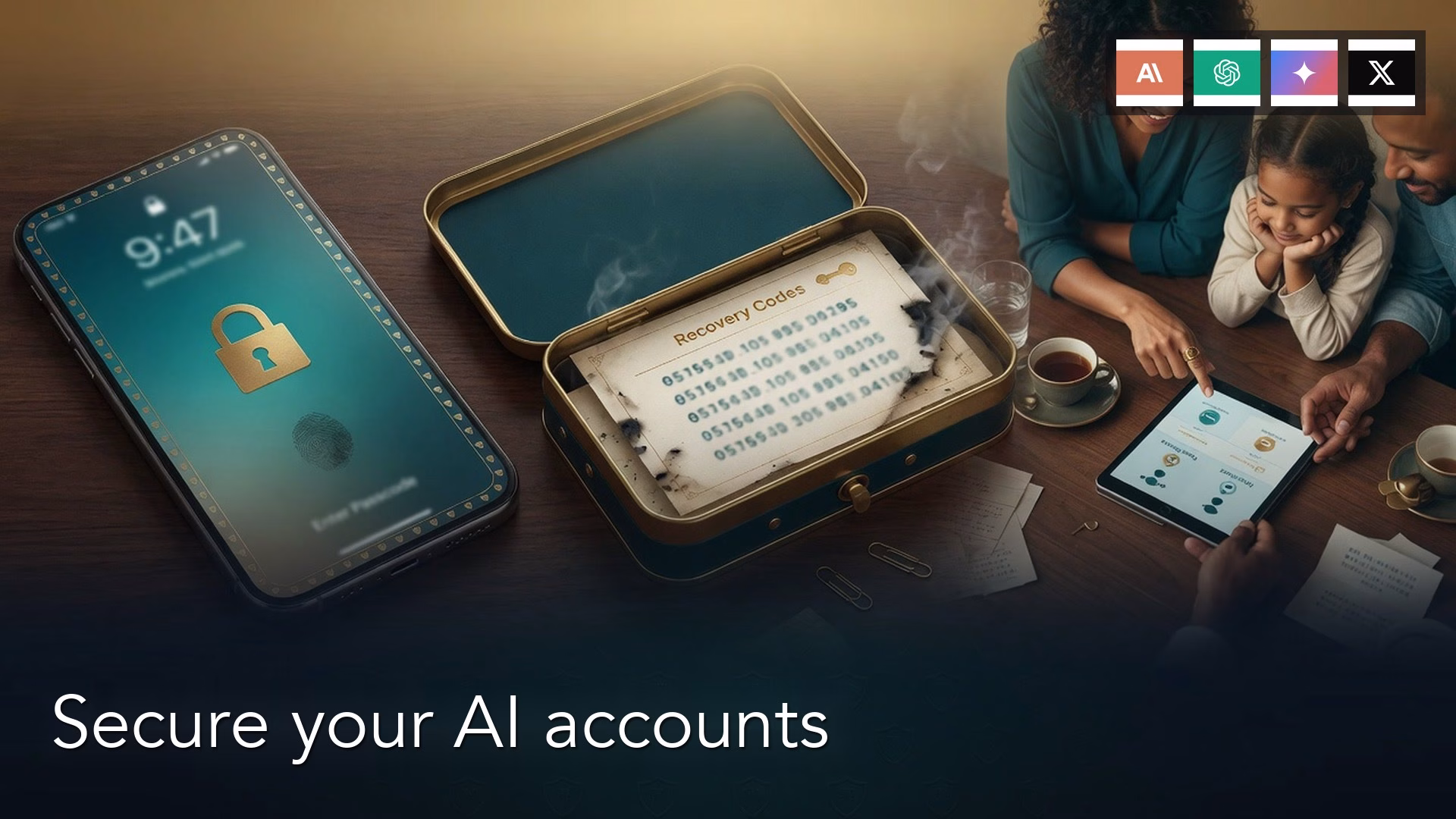 How to protect your ChatGPT, Claude, and Gemini accounts from being taken over