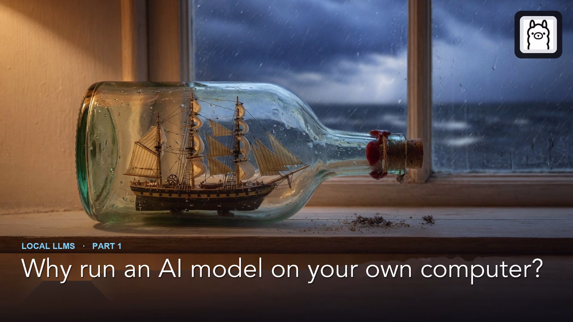 Why run an AI model on your own computer? Privacy, cost, and offline use