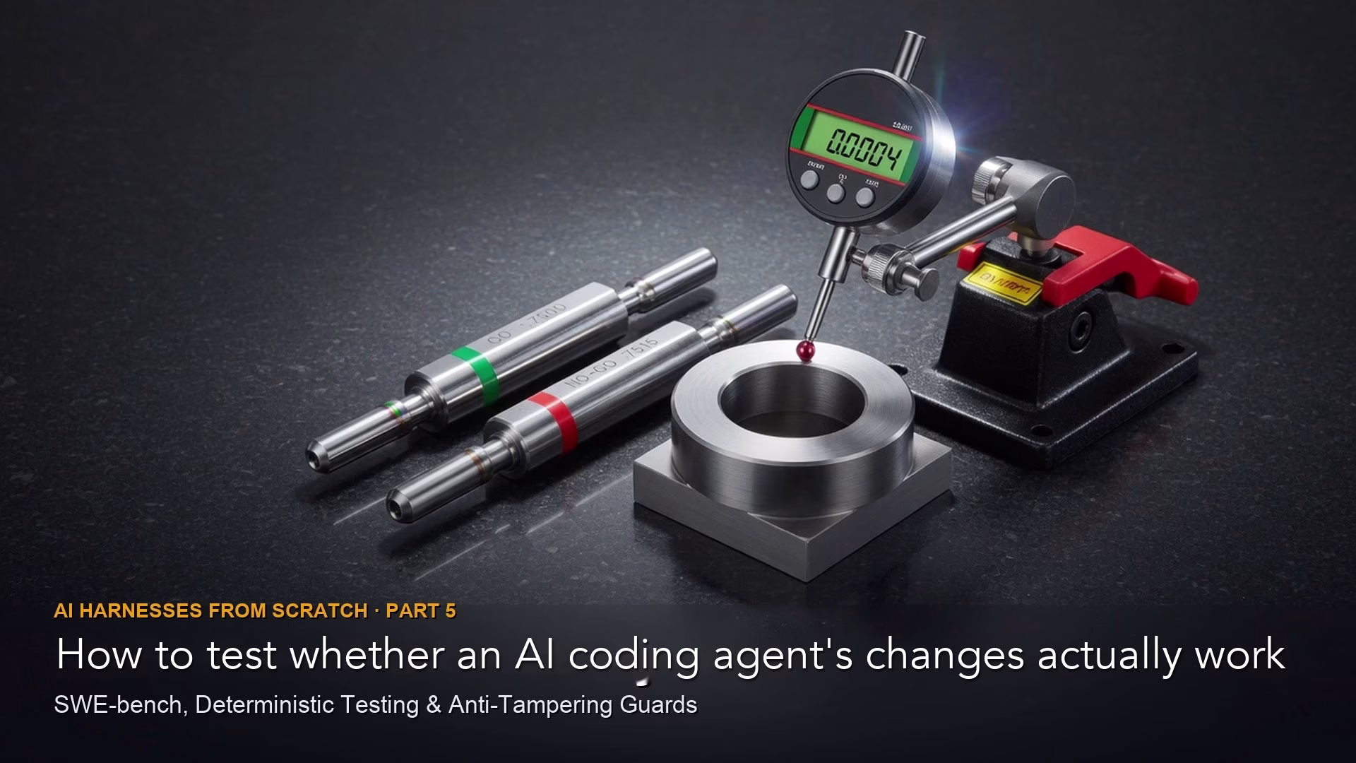 How to test whether an AI coding agent's changes actually work