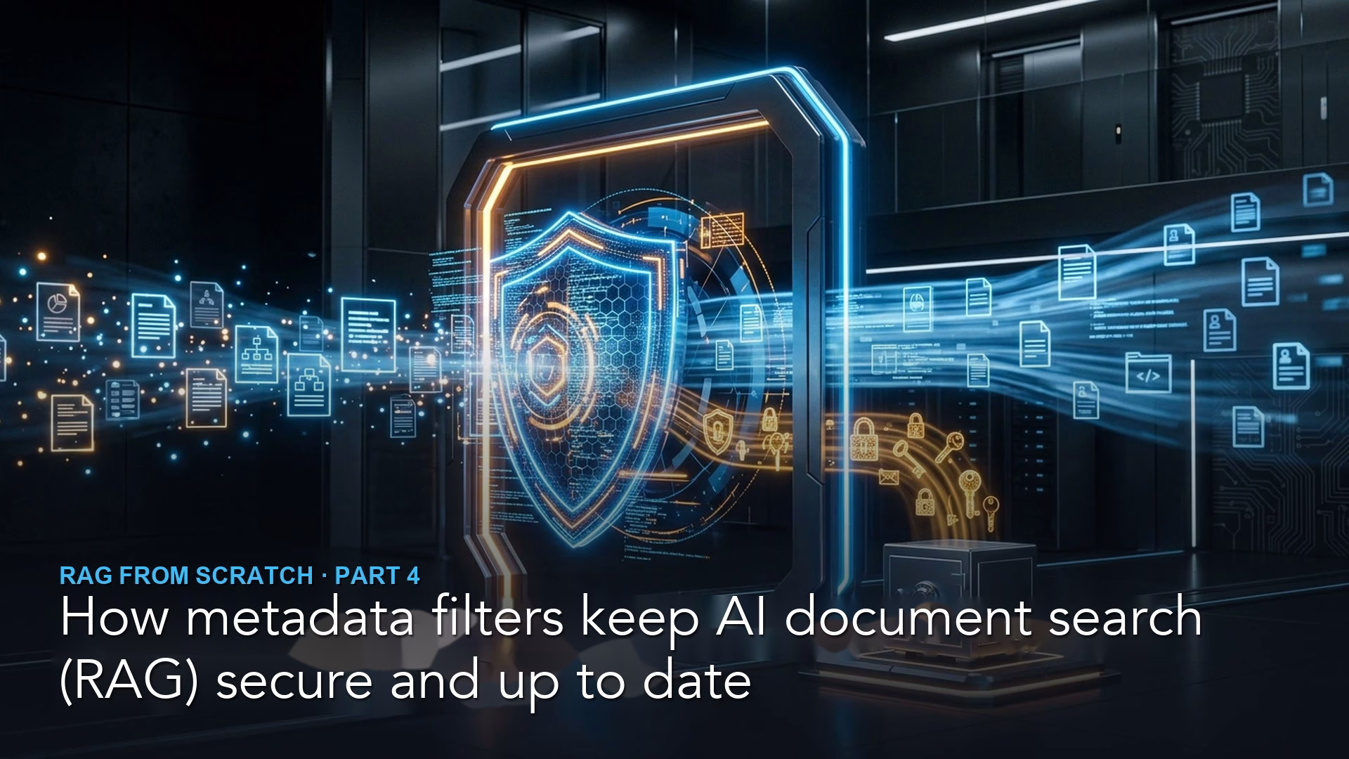 How metadata filters keep AI document search (RAG) secure and up to date