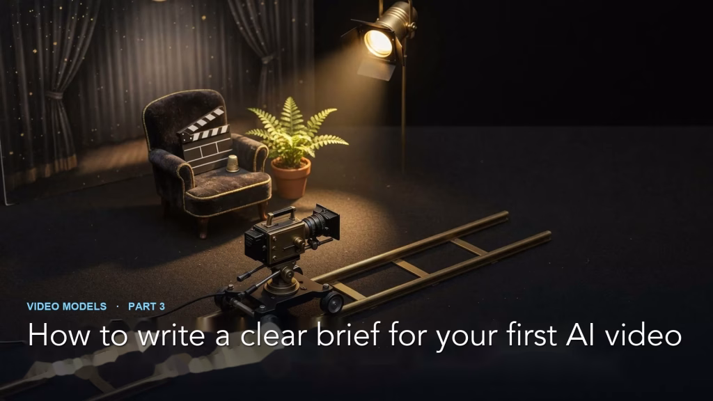 How to write a clear brief for your first AI video